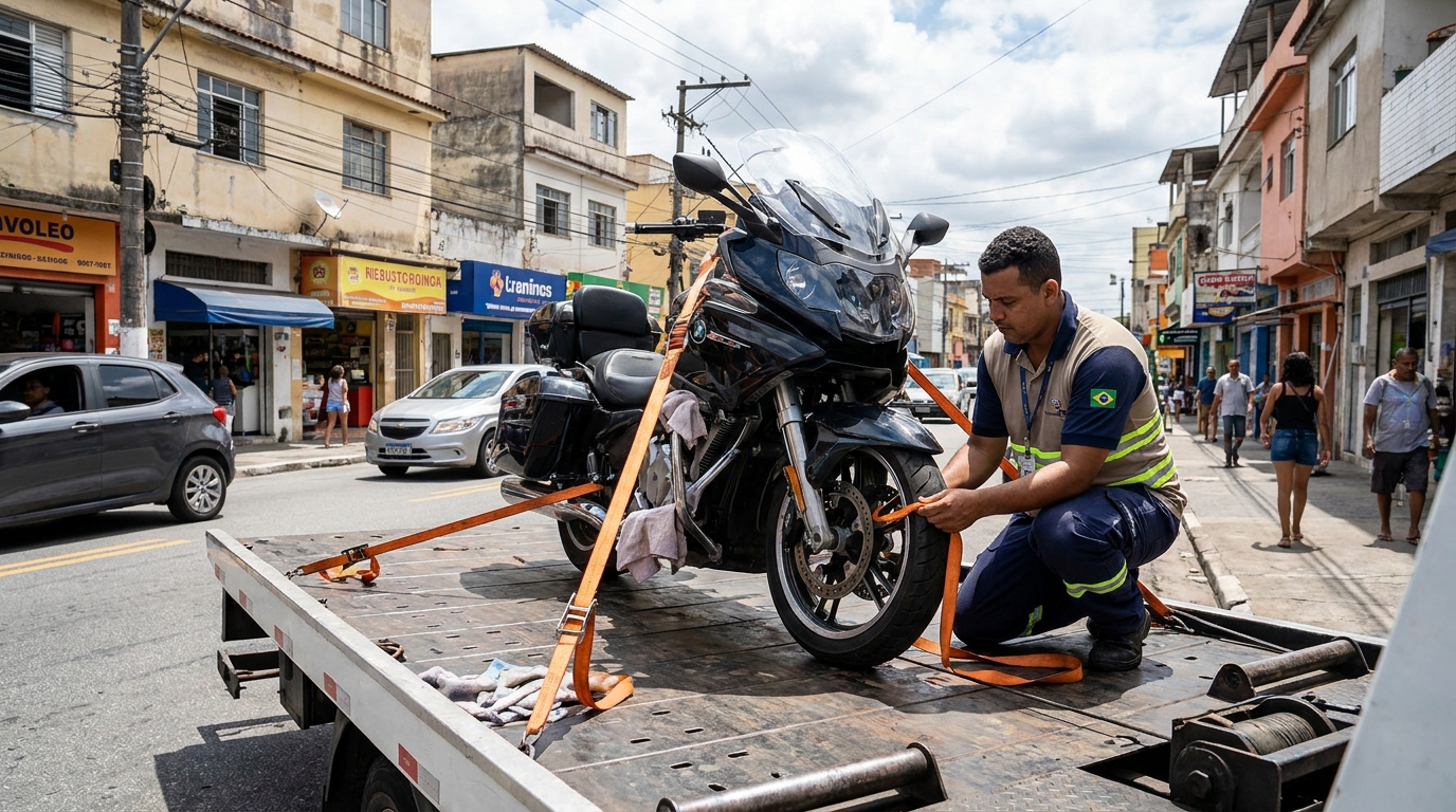 Remoção de Moto em Pane em São José do Rio Preto‑SP